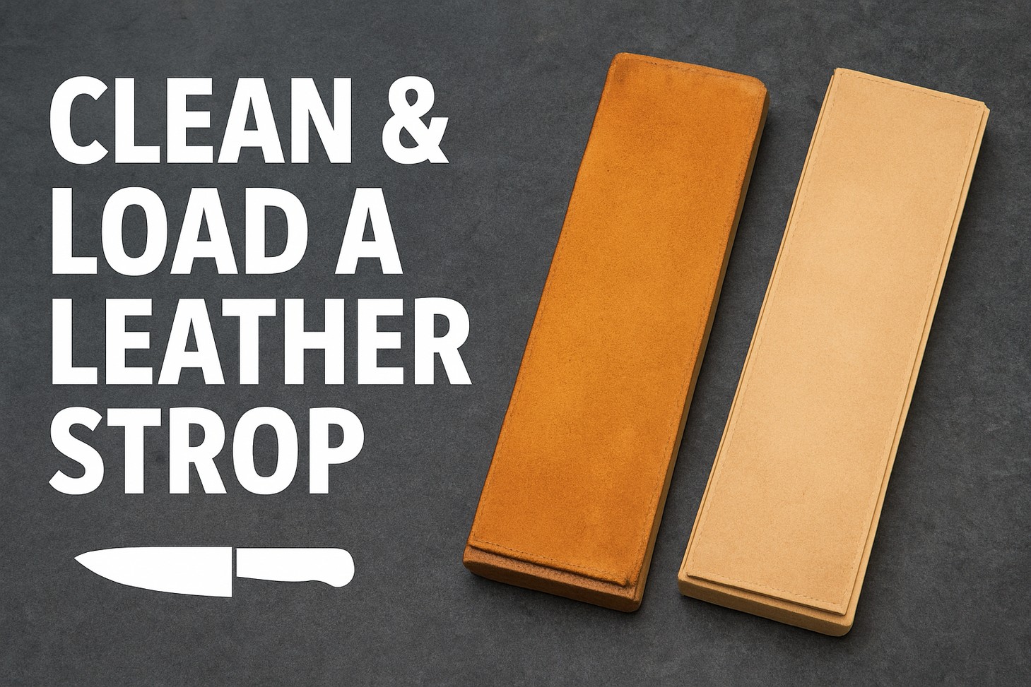 How to Clean & Load a Leather Strop (Whittling Knife Sharpening Tips)